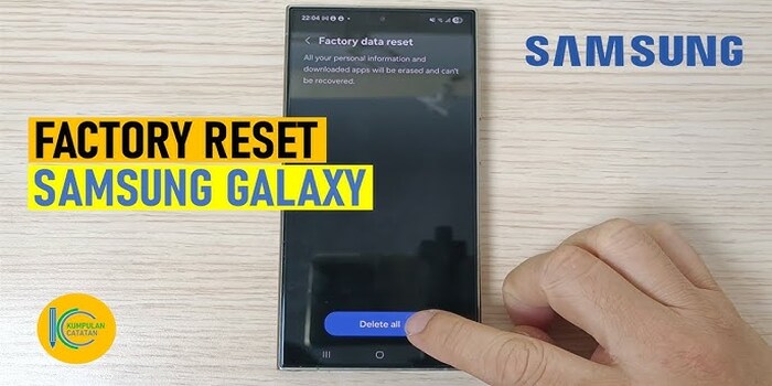 Cara Reset HP Samsung