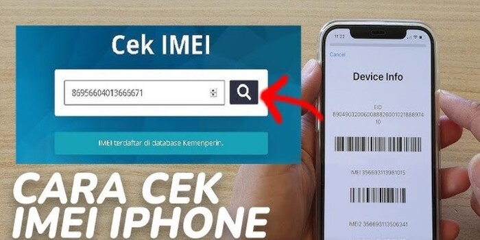 Cara Cek IMEI iPhone