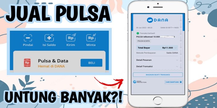 Cara Jualan Pulsa