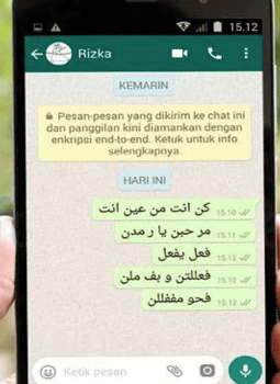 2 Cara Buat Tulisan Arab di WA Tanpa Aplikasi