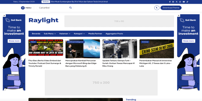 Template WordPress Premium