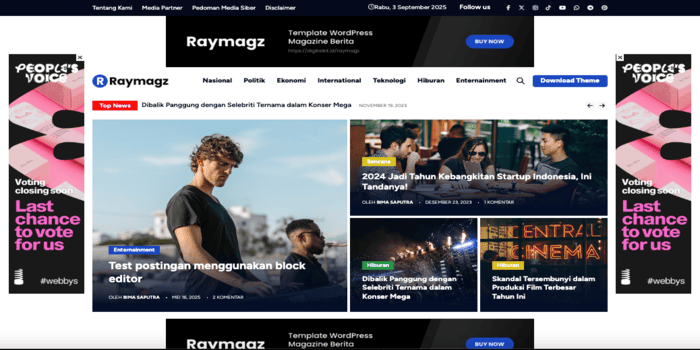 Template WordPress Premium