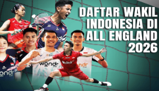 Foto: Wakil Indonesia di All England 2026 (Image Source: SINDOnews)