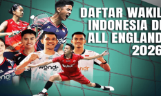 Indonesia Turunkan 13 Wakil di All England 2026