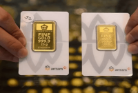 Emas Antam Ukuran 10 Gram dan 25 Gram (Foto: Editor Indonesia)