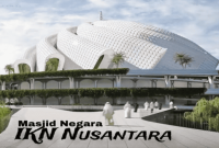 Masjid Negara IKN Nusantara (Foto: Instagram/@alien.dc)