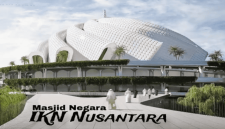 Masjid Negara IKN Nusantara (Foto: Instagram/@alien.dc)