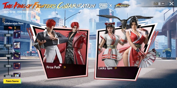 Skin PUBG Mobile x The King of Fighters (Foto: esports.merahputih.com)