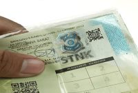 Surat Tanda Nomor Kendaraan (Foto: Toyota Astra Motor)